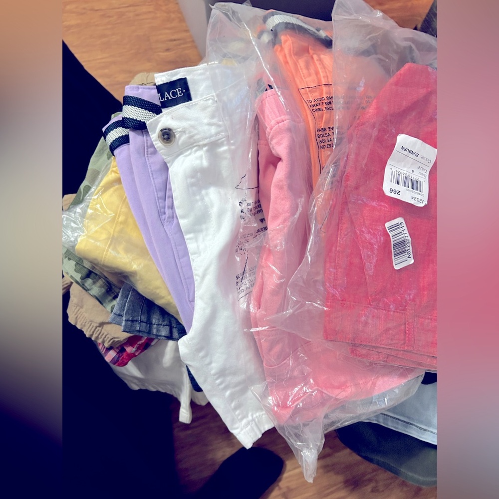 I HAVE ALOT OF CLOTHES SHOES BOY ITEMS MAINLY!